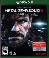 Xbox ONE Metal Gear Solid 5 Ground Zeroes Front CoverThumbnail